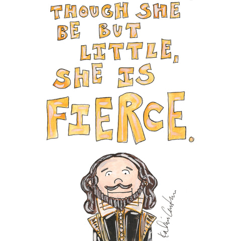 Shakespeare Quote Illustration