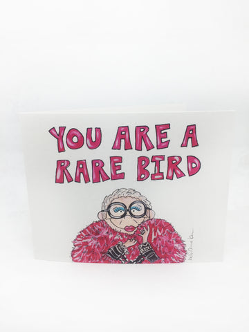 Iris Rare Bird Card