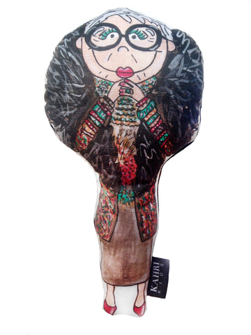 Mini Audrey Hepburn Doll Bag Charm – Kahri by KahriAnne Kerr
