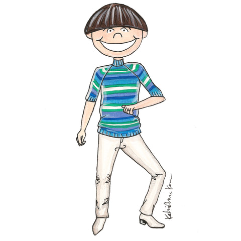 Little Jimmy "Tight Pants" Fallon Illustration
