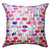 Lips and Lipstick Outline Pillow