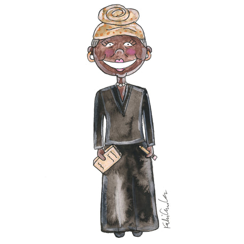 Maya Angelou Illustration
