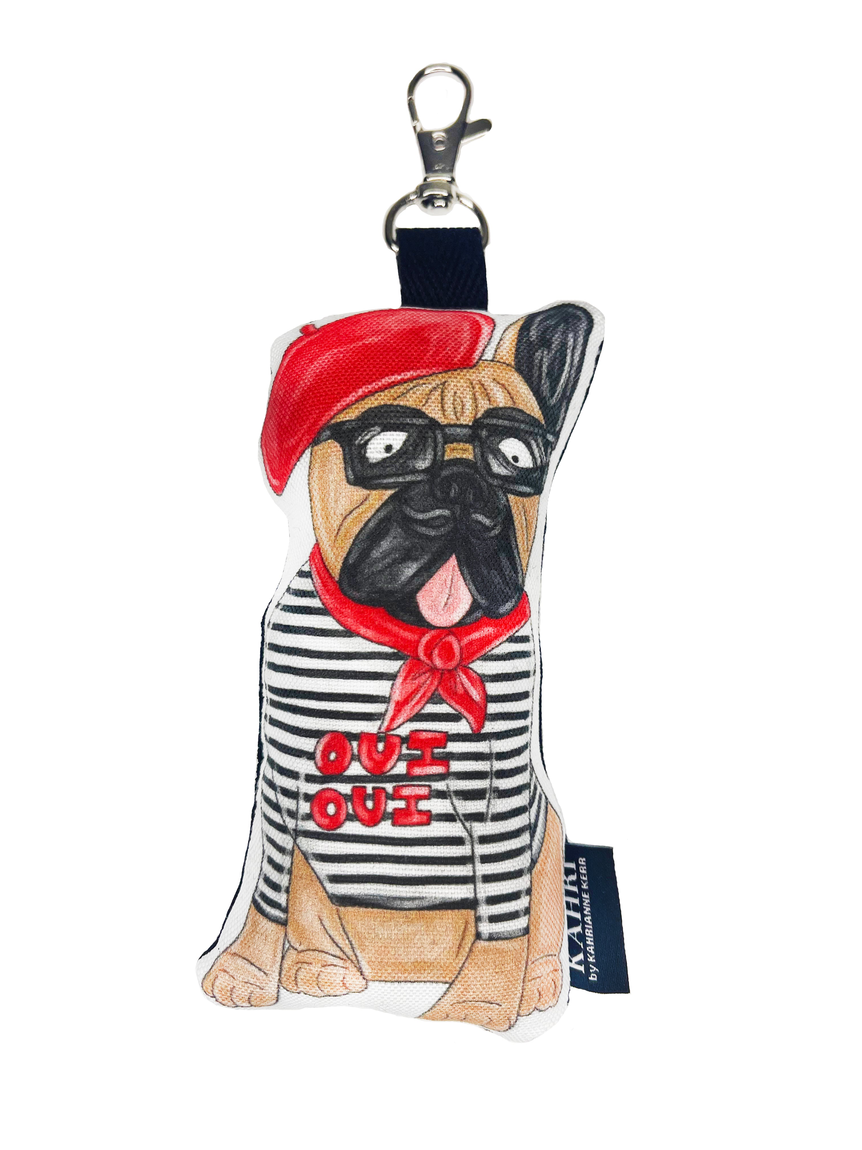 KAHRI Mini French Bulldog Bag Charm