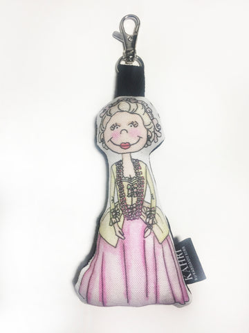 Mini Marie Antoinette Doll Bag Charm
