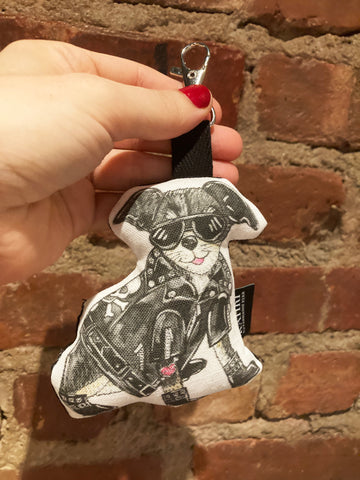 Mini Biker Dog Bag Charm – Kahri by KahriAnne Kerr
