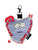 Mini Bonjour Heart Bag Charm