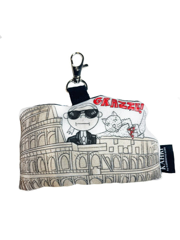 Mini Colosseum Bag Charm