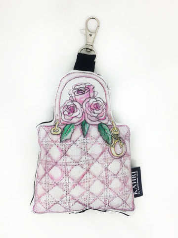 Mini Pink Purse Doll Bag Charm