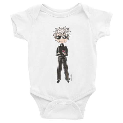 Little Andy Warhol Infant Bodysuit
