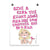 Little Marilyn Quote Art Print