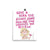 Little Marilyn Quote Art Print