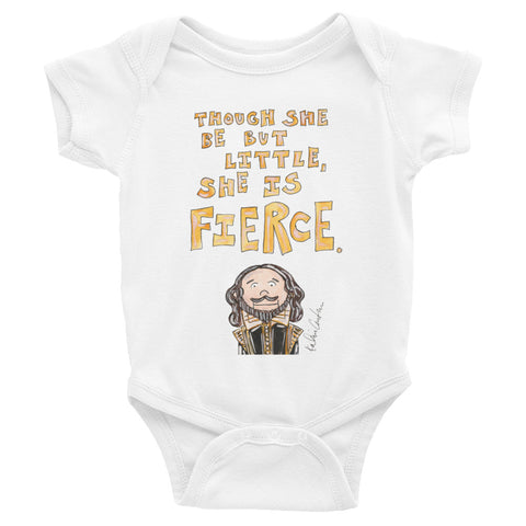 Little Shakespeare Quote Infant Bodysuit