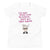 Little Karl Quote Youth Short Sleeve T-Shirt