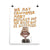 Little Maya Angelou Quote Art Print