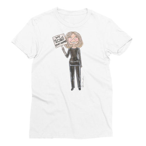 Little Gloria Steinem Women’s Short Sleeve T-Shirt
