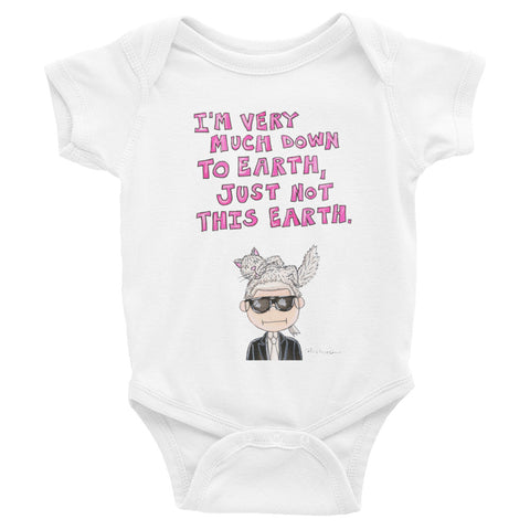 Karl Quote Infant Bodysuit