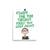 Little RBG Quote Art Print