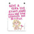 Little Marilyn Quote Art Print