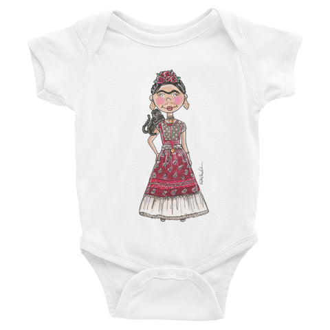 Little Frida Kahlo Infant Bodysuit
