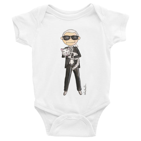 Little Karl Lagerfeld Infant Bodysuit