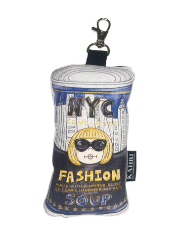 Mini NYC Fashion Soup Doll Bag Charm