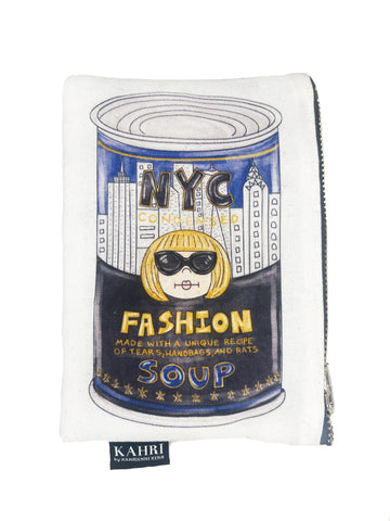 NYC Fashion Soup Coin Purse