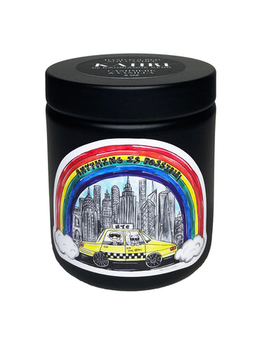 NYC Rainbow Candle