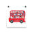 London Bus Art Print