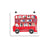 London Bus Art Print