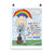 Dolly Rainbow Quote Art Print