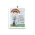 Dolly Rainbow Quote Art Print