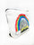 NYC Rainbow T Bottom Cosmetic Bag