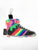 Mini Rainbow Sneaker Bag Charm