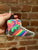 Mini Rainbow Sneaker Bag Charm