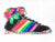 Rainbow Sneaker Pillow