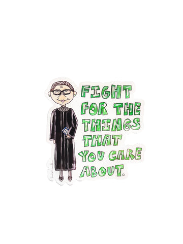 Little Ruth Quote Magnet