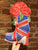 Union Jack Boot Pillow