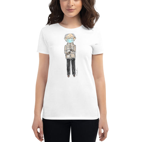Little Bernie Mittens Women's short sleeve t-shirt
